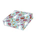 Papel Para Embalar Sabonete Offset (Sulfite) Coelho da Pascoa - 10 Unidades (14,5X20,5cm)