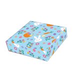 Papel Para Embalar Sabonete Offset (Sulfite) Coelho da Pascoa - 10 Unidades (14,5X20,5cm)