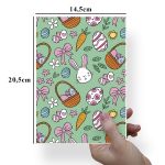 Papel Para Embalar Sabonete Offset (Sulfite) Coelho da Pascoa - 10 Unidades (14,5X20,5cm)
