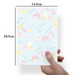 Papel Para Embalar Sabonete Offset (Sulfite) Dia das Crianças - 10 Unidades (14,5 X 20,5cm)