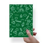 Papel Para Embalar Sabonete Offset (Sulfite) Dia das Crianças - 10 Unidades (14,5 X 20,5cm)