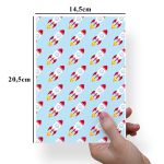 Papel Para Embalar Sabonete Offset (Sulfite) Dia das Crianças - 10 Unidades (14,5 X 20,5cm)