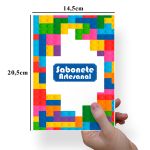 Papel Para Embalar Sabonete Offset (Sulfite) Dia das Crianças - 10 Unidades (14,5 X 20,5cm)