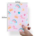 Papel Para Embalar Sabonete Offset (Sulfite) Dia das Crianças - 10 Unidades (14,5 X 20,5cm)