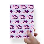Papel Para Embalar Sabonete Offset (Sulfite) Dia das Mães | Mulheres - 10 Unidades (14,5X20,5cm)