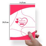 Papel Para Embalar Sabonete Offset (Sulfite) Dia das Mães | Mulheres - 10 Unidades (14,5X20,5cm)