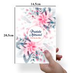 Papel Para Embalar Sabonete Offset (Sulfite) Dia das Mães | Mulheres - 10 Unidades (14,5X20,5cm)