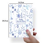 Papel Para Embalar Sabonete Offset (Sulfite) Dia das Mães | Mulheres - 10 Unidades (14,5X20,5cm)