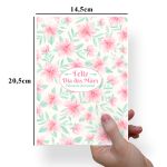Papel Para Embalar Sabonete Offset (Sulfite) Dia das Mães | Mulheres - 10 Unidades (14,5X20,5cm)
