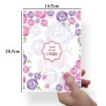 Papel Para Embalar Sabonete Offset (Sulfite) Dia das Mães | Mulheres - 10 Unidades (14,5X20,5cm)