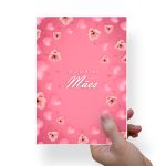 Papel Para Embalar Sabonete Offset (Sulfite) Dia das Mães | Mulheres - 10 Unidades (14,5X20,5cm)