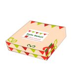 Papel Para Embalar Sabonete Offset (Sulfite) Tema Natal - 10 Unidades (14,5 X 20,5cm)