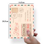 Papel Para Embalar Sabonete Offset (Sulfite) Tema Natal - 10 Unidades (14,5 X 20,5cm)