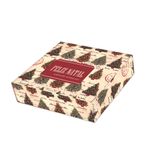 Papel Para Embalar Sabonete Offset (Sulfite) Tema Natal - 10 Unidades (14,5 X 20,5cm)