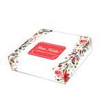 Papel Para Embalar Sabonete Offset (Sulfite) Tema Natal - 10 Unidades (14,5 X 20,5cm)