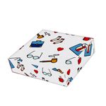 Papel Para Embalar Sabonete Offset (Sulfite) Tema Dia dos Pais | Masculino - 10 Unidades (14,5 X 20,5cm)
