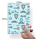 Papel Para Embalar Sabonete Offset (Sulfite) Tema Dia dos Pais | Masculino - 10 Unidades (14,5 X 20,5cm)