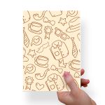 Papel Para Embalar Sabonete Offset (Sulfite) Tema Dia dos Pais | Masculino - 10 Unidades (14,5 X 20,5cm)