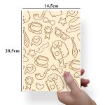 Papel Para Embalar Sabonete Offset (Sulfite) Tema Dia dos Pais | Masculino - 10 Unidades (14,5 X 20,5cm)