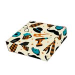 Papel Para Embalar Sabonete Offset (Sulfite) Tema Dia dos Pais | Masculino - 10 Unidades (14,5 X 20,5cm)