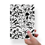 Papel Para Embalar Sabonete Offset (Sulfite) Tema Dia dos Pais | Masculino - 10 Unidades (14,5 X 20,5cm)