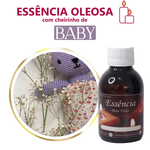Essência Concentrada Baby - Oleosa (Base Dietilfitalato) Para Velas - 100Gr