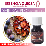 Essência Oleosa Para Vela Ameixa e Flor de Cerejeira 10 g