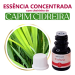 Essência Concentrada Capim Cidreira - 10Gr