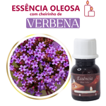 Essência Concentrada Verbena - Oleosa (Base Dietilfitalato) Para Velas - 10Gr