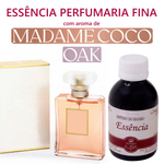 Essência Perfumaria Madame Coco OAK (Inspiração Chanel - Coco Mademoiselle) 100 g