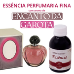 Essência Concentrada Encanto da Garota - Perfumaria Fina - 50Gr
