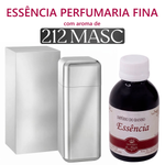 Essência Concentrada 212 Masc - Perfumaria Fina - 50Gr