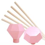 KIT 2 Decoração de Vareta + 10 Varetas 4 mm