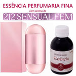 Essência Perfumaria 212 Sensual Fem 50 g