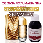 Essência Perfumaria Fina 50g ─ 212 Convidada Selvagem (P. Rbanne)
