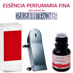 Essência Perfumaria Fina 10g ─ 212 Heróis (P. Rbanne)