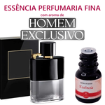 Essência Concentrada Homem Exclusivo - Perfumaria Fina - 10Gr