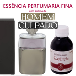 Essência Concentrada Homem Culpado BQC 9670 - Perfumaria Fina - 50Gr