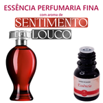 Essência Perfumaria Fina 10g ─ Sentimento Louco (Crazy Boti)