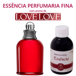 Essência Concentrada Love Love - Perfumaria Fina (Cacharel - Amor Amor Tradicional) - 50Gr