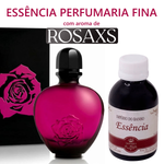 Essência Perfumaria Fina 50g ─ Rosaxs (Black P. Rbanne)