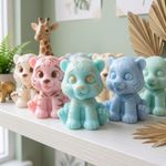 Molde de Silicone Tigrinho Tigre Bebê Safari