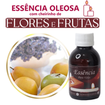 Essência Oleosa Para Vela Flores e Frutas 100 g