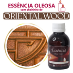 Essência Oleosa para Vela Oriental Wood (Base Dietilfitalato) 100 g