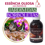Essência Concentrada Jardim das Borboletas - Oleosa (Base Dietilfitalato) Para Velas - 100Gr