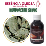 Essência Concentrada Eucalipto - Oleosa (Base Dietilfitalato) Para Velas - 100Gr