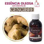Essência Concentrada Gengibre - Oleosa (Base Dietilfitalato) Para Velas - 100Gr