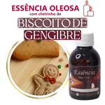 Essência Oleosa para Velas Biscoito de Gengibre (Base Dietilfitalato)  100 g