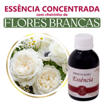 Essência Concentrada Flores Brancas 100 g