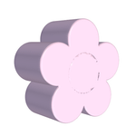 Forma de Silicone Margarida Lisa